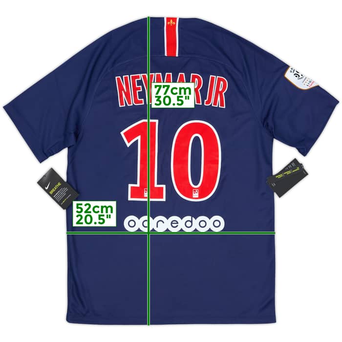 2018-19 Paris Saint-Germain Home Shirt Neymar Jr #10 (M)