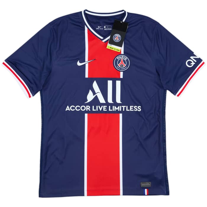 2020-21 Paris Saint-Germain Home Shirt Mbappe #7 (M)