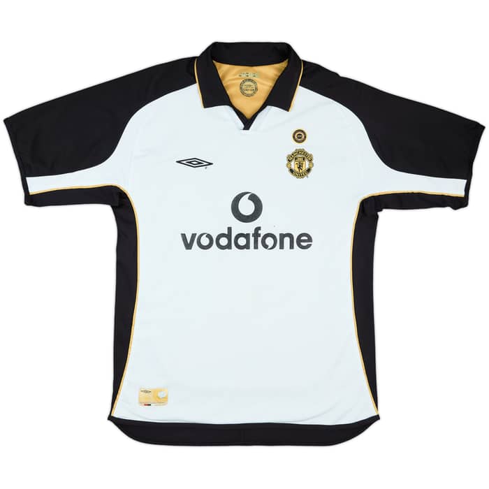 2001-02 Manchester United Centenary Away/Third Shirt Scholes #18 - 5/10 - (L)