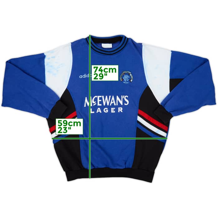 1994-96 Rangers adidas Sweat Top - 6/10 - (L)
