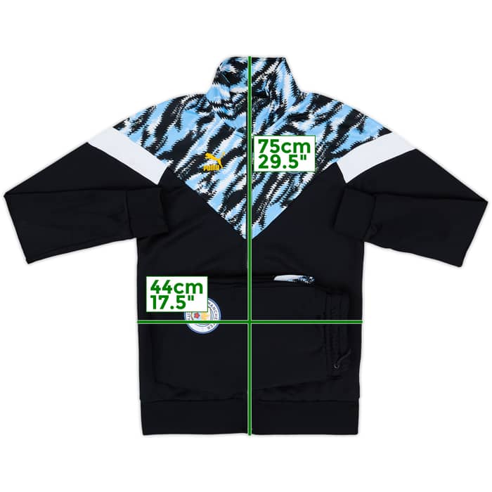 2020-21 Manchester City Puma Icon Tracksuit - 8/10 - (XS)