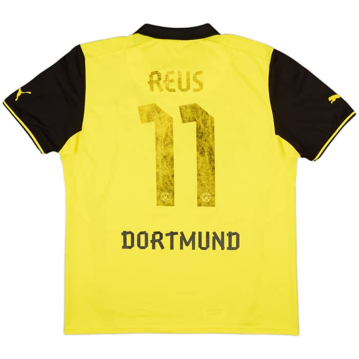2013-14 Dortmund CL Home Shirt Reus #11 - 4/10 - (L)