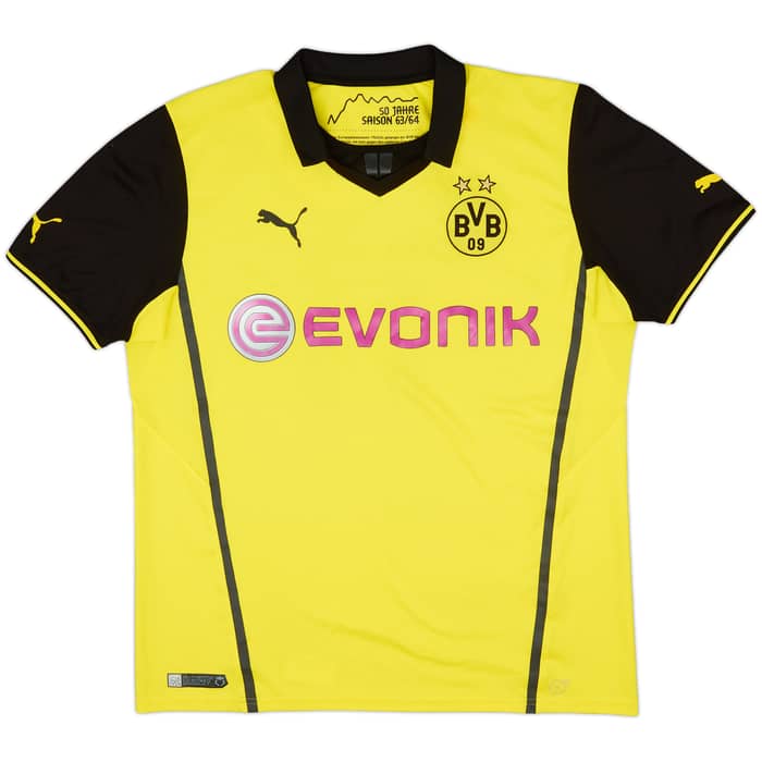 2013-14 Dortmund CL Home Shirt Reus #11 - 4/10 - (L)