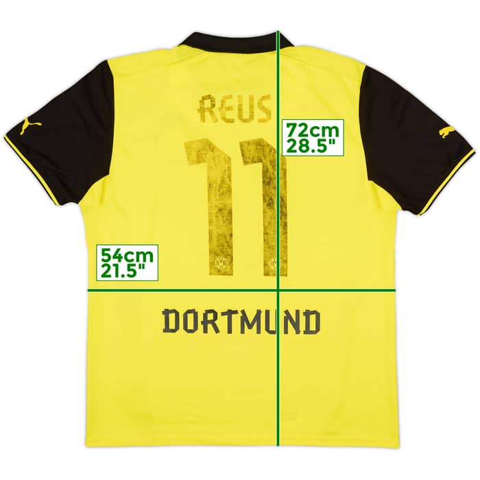 2013-14 Dortmund CL Home Shirt Reus #11 - 4/10 - (L)