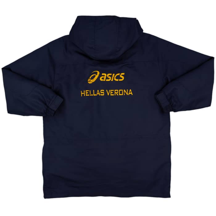 2009-10 Hellas Verona Asics Padded Bench Coat - 8/10 - (XL)