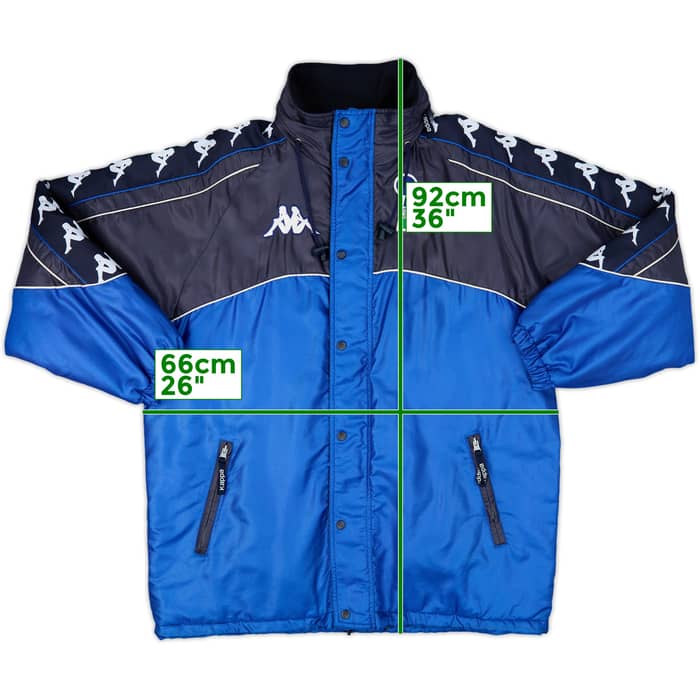 2000-02 Italy Kappa Padded Bench Coat - 10/10 - (L)