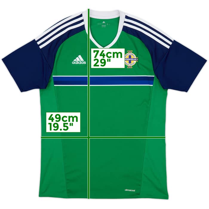 2016-17 Northern Ireland Home Shirt - 10/10 - (M)
