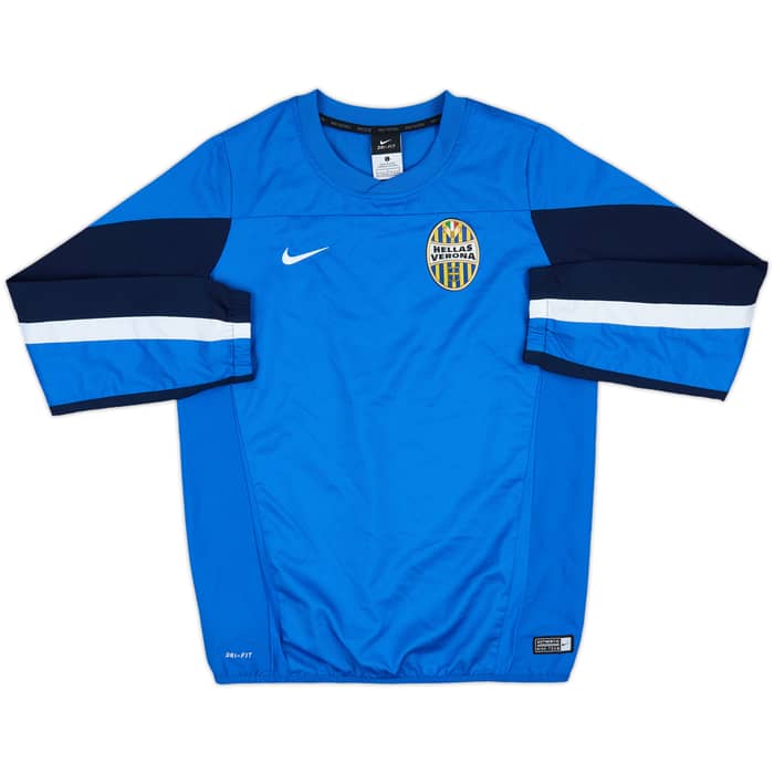 2014-15 Hellas Verona Nike Sweat Top - 7/10 - (L.Boys)