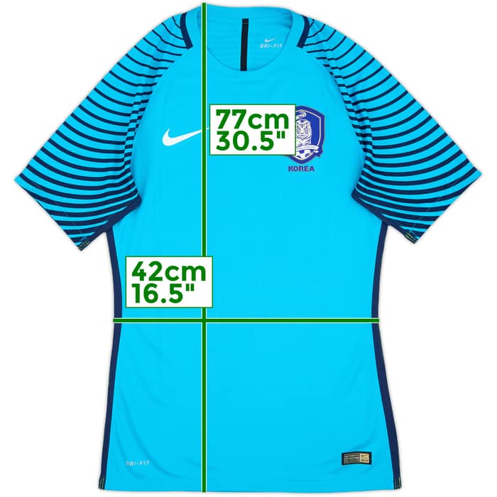 2016-17 South Korea Authentic GK S/S Shirt - 8/10 - (M)
