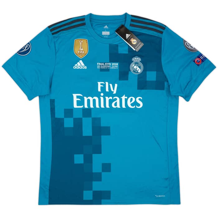 2017-18 Real Madrid 'Final Kyiv 2018' Away Shirt Marcelo #12 (L)