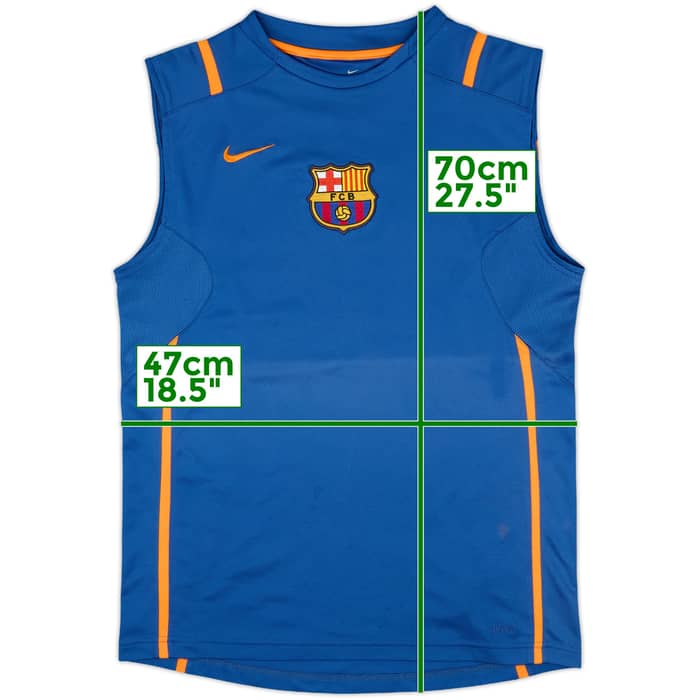 2006-07 Barcelona Nike Training Vest - 9/10 - (S)