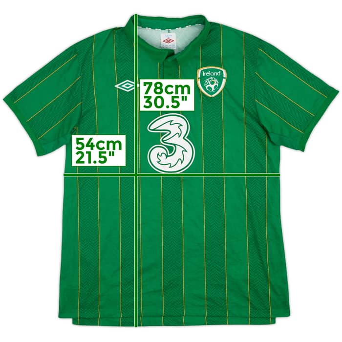 2011 Ireland Home Shirt - 8/10 - (L)