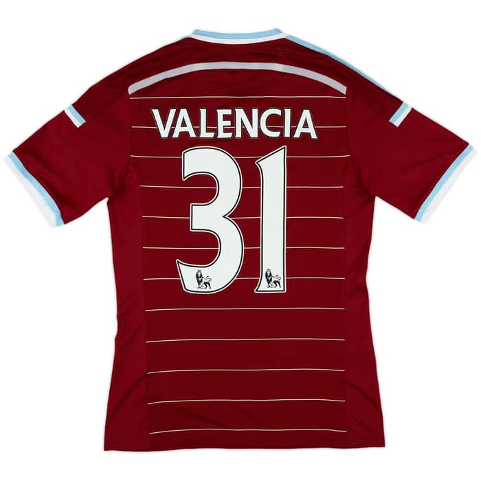 2014-15 West Ham Home Shirt Valencia #31 - 10/10 - (M)