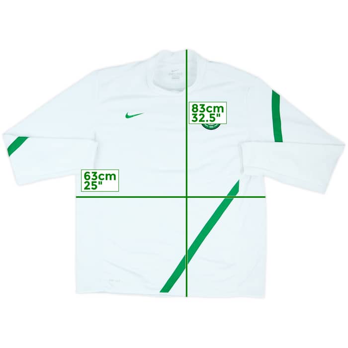 2011-12 Celtic Nike Sweat Top - 8/10 - (XXL)