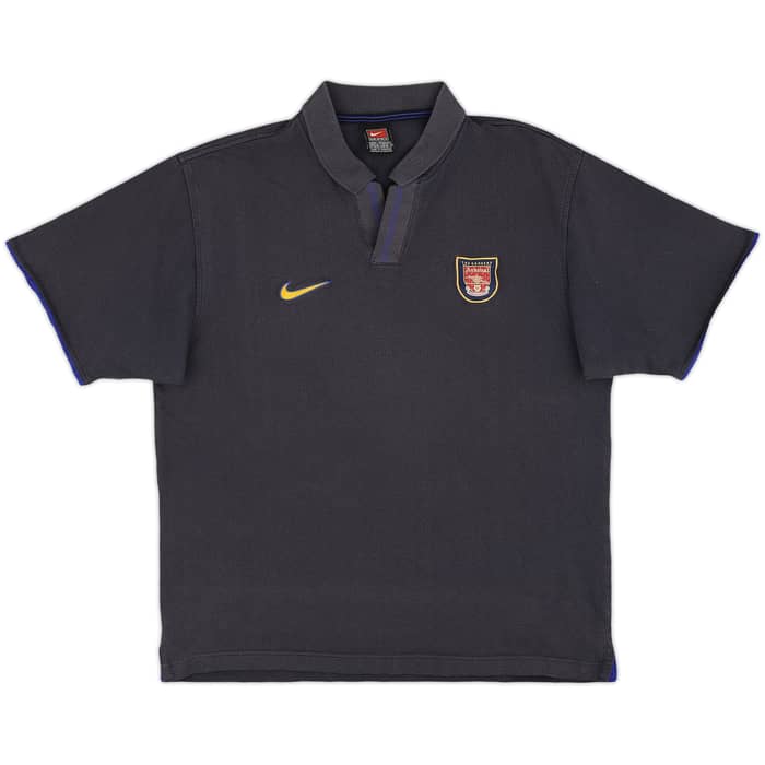 1996-97 Arsenal Nike Polo Shirt - 8/10 - (M)