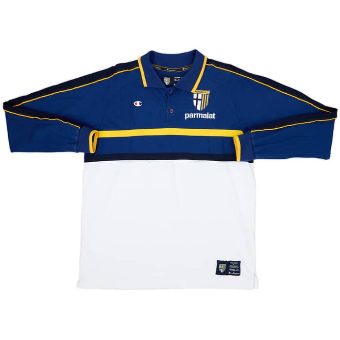 2003-04 Parma Champion Leisure Polo L/S Shirt - 8/10 - (L)