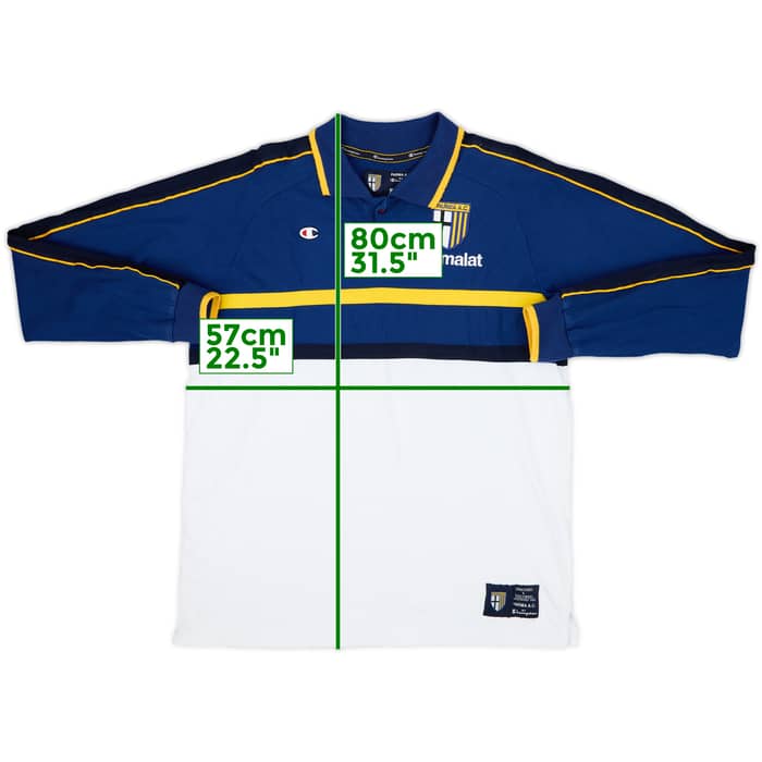 2003-04 Parma Champion Leisure Polo L/S Shirt - 8/10 - (L)