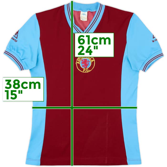 1981-82 Aston Villa Home Shirt - 10/10 - (L.Boys)