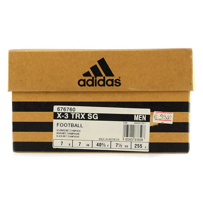 2002 adidas X-3 Football Boots *In Box* SG 7