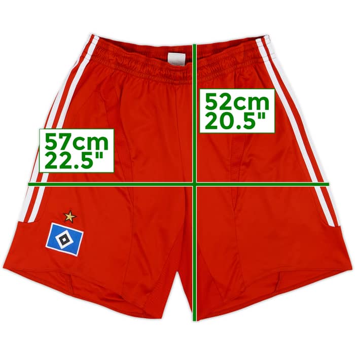 2007-09 Hamburg Home Shorts - 8/10 - (L)
