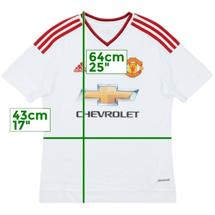 2015-16 Manchester United Away Shirt - 5/10 - (L.Boys)