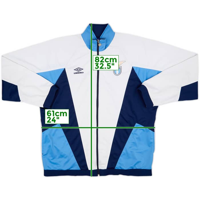 1992-93 Lazio Umbro Track Jacket - 7/10 - (XL)