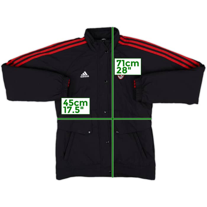 2008-09 AC Milan adidas Padded Coat - 8/10 - (S)