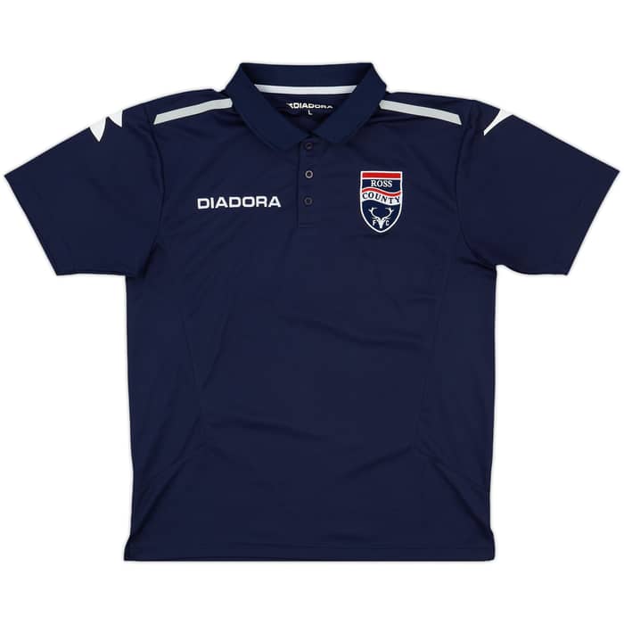 2013-14 Ross County Diadora Polo Shirt - 7/10 - (L)