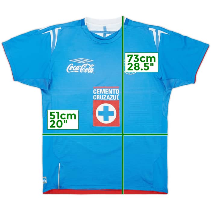 2004-06 Cruz Azul Home Shirt - 8/10 - (L)