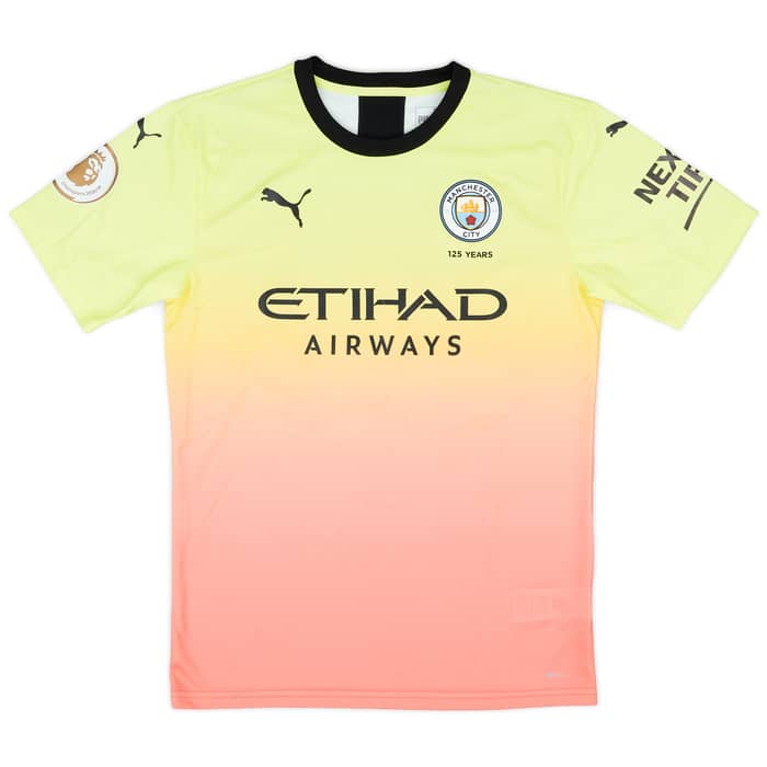 2019-20 Manchester City Match Issue Third Shirt E. Garcia #50