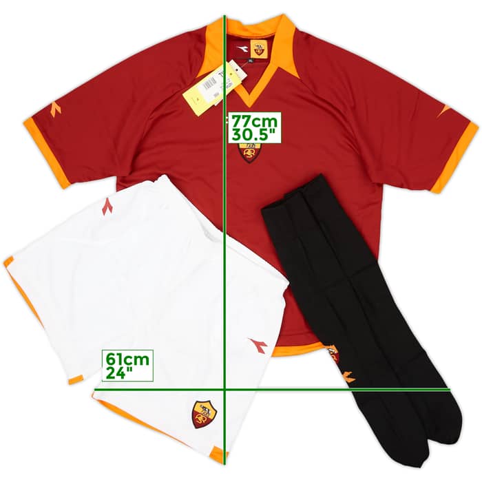 2006-07 Roma Special Edition Home Full Kit (XL.Boys)