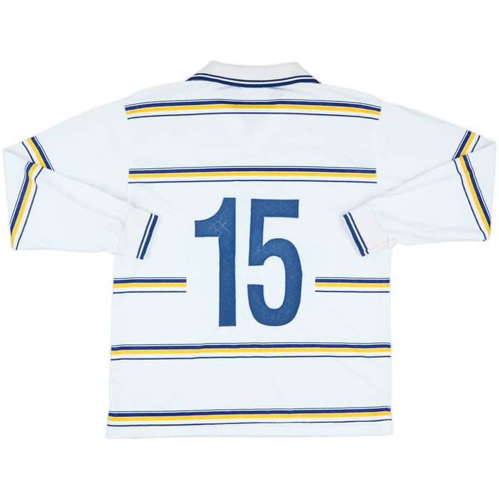 1998-99 Parma Match Issue Away L/S Shirt #15