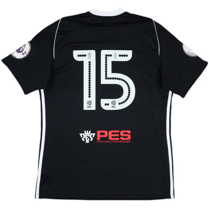 2017-18 Fulham Match Issue Away Shirt #15