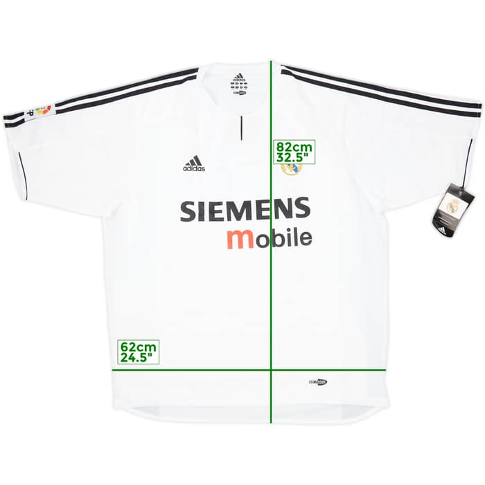 2003-04 Real Madrid Special Edition Player Issue Home Shirt (XL)