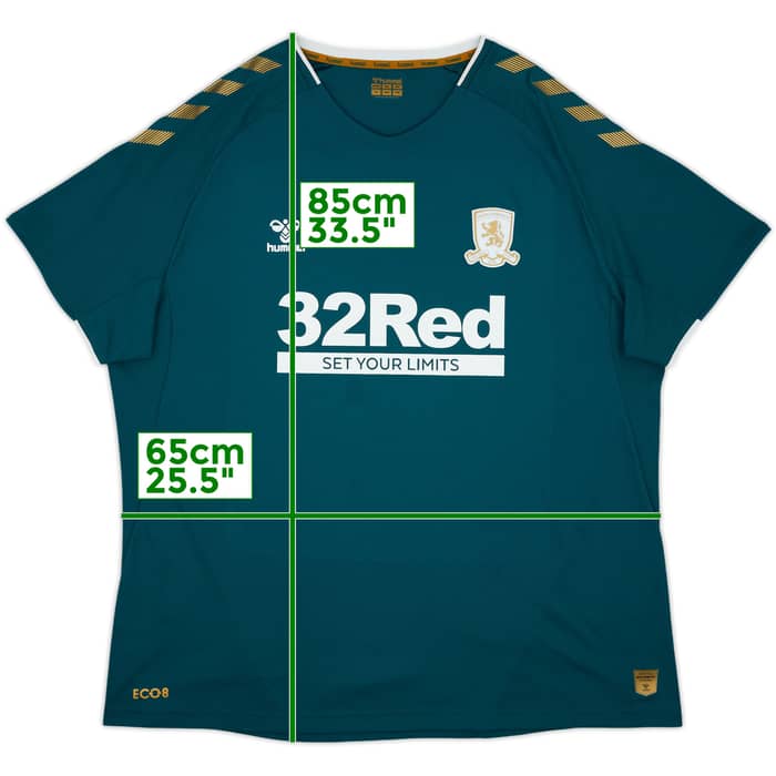 2021-22 Middlesbrough Away Shirt - 8/10 - (4XL)
