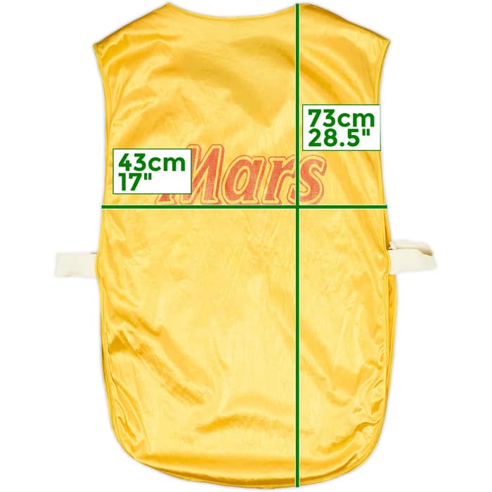1988-89 Napoli NR Training Bib - 7/10 - (XL)