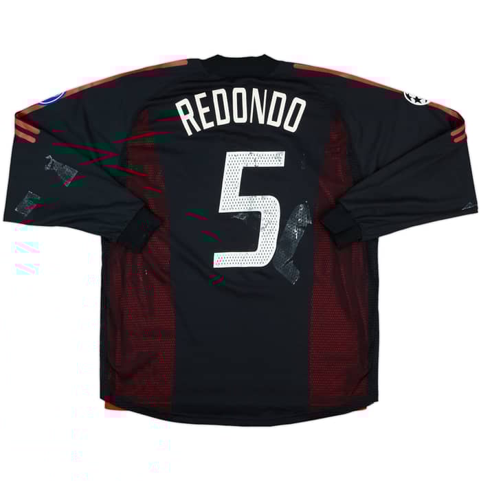 2002-03 AC Milan Match Issue Champions League Third Shirt Redondo #5
