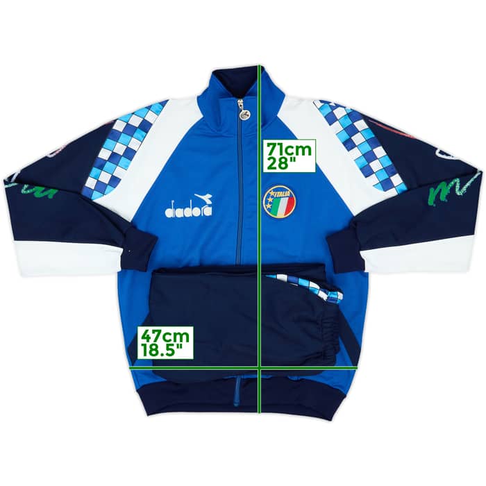1990 Italy Diadora Full Tracksuit - 10/10 - (XL)