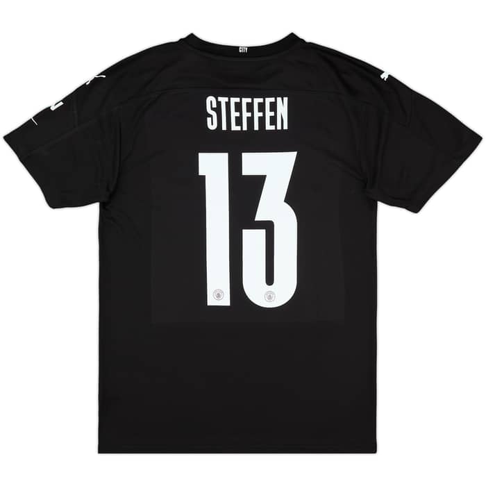 2020-21 Manchester City Match Issue FA Cup GK Shirt Steffan #13