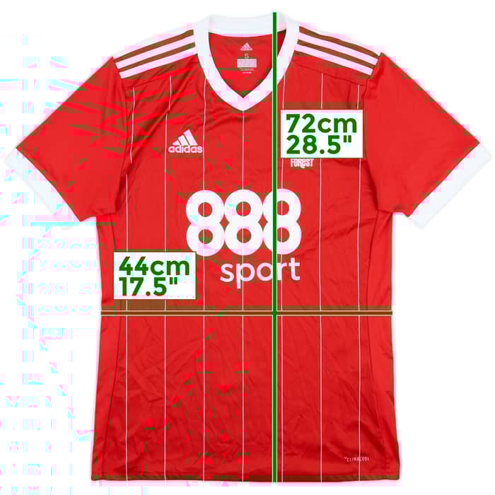 2017-18 Nottingham Forest Home Shirt - 7/10 - (S)