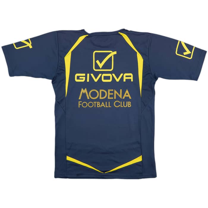 2009-10 Modena Player Issue Training Shirt #4 (Bianco)