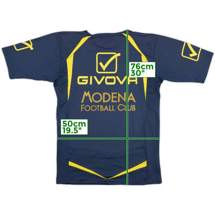 2009-10 Modena Player Issue Training Shirt #4 (Bianco)