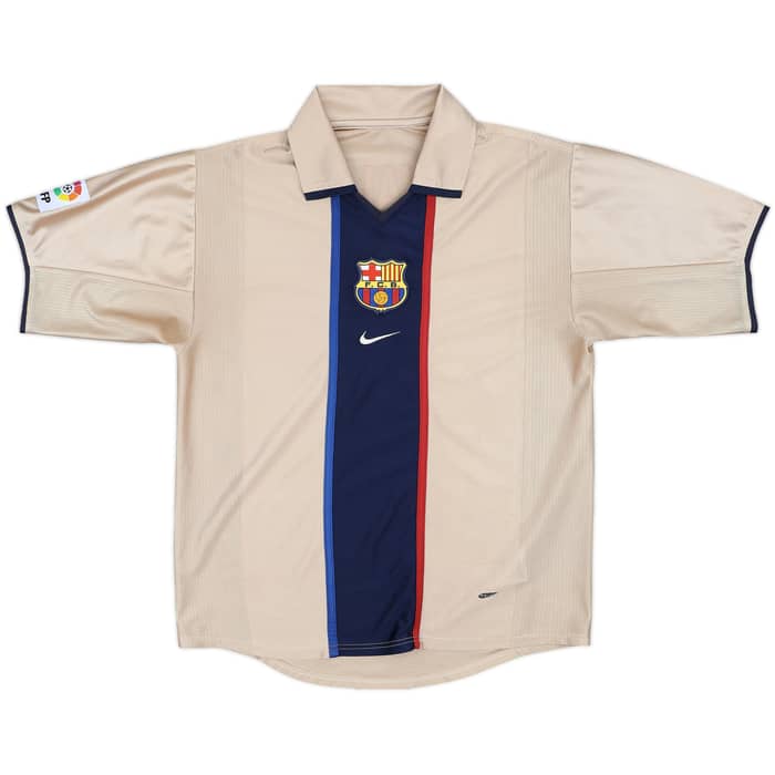 2001-03 Barcelona Away Shirt Rivaldo #10 - 8/10 - (M)
