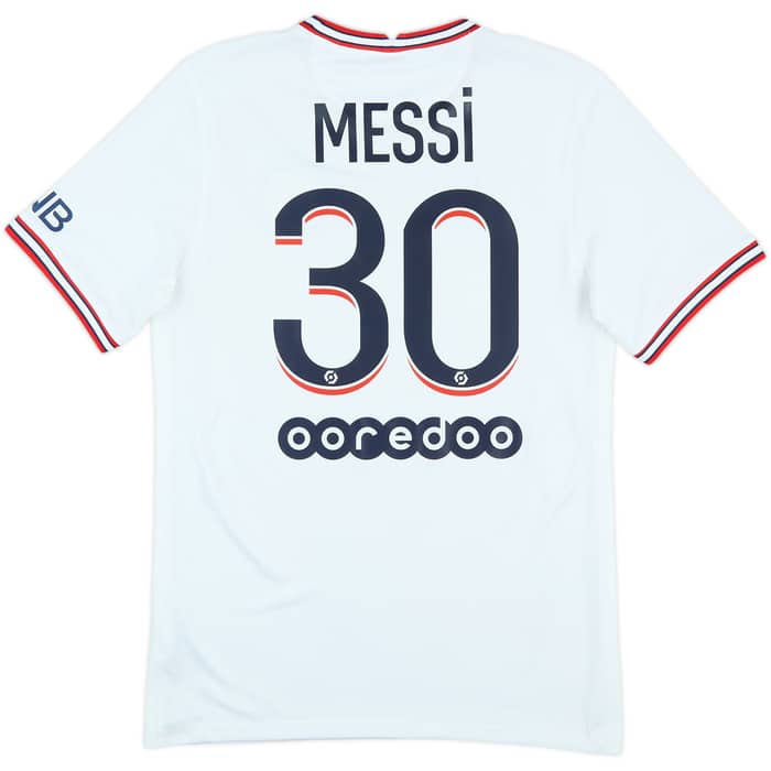 2021-22 Paris Saint-Germain Fourth Shirt Messi #30 - 9/10 - (S)