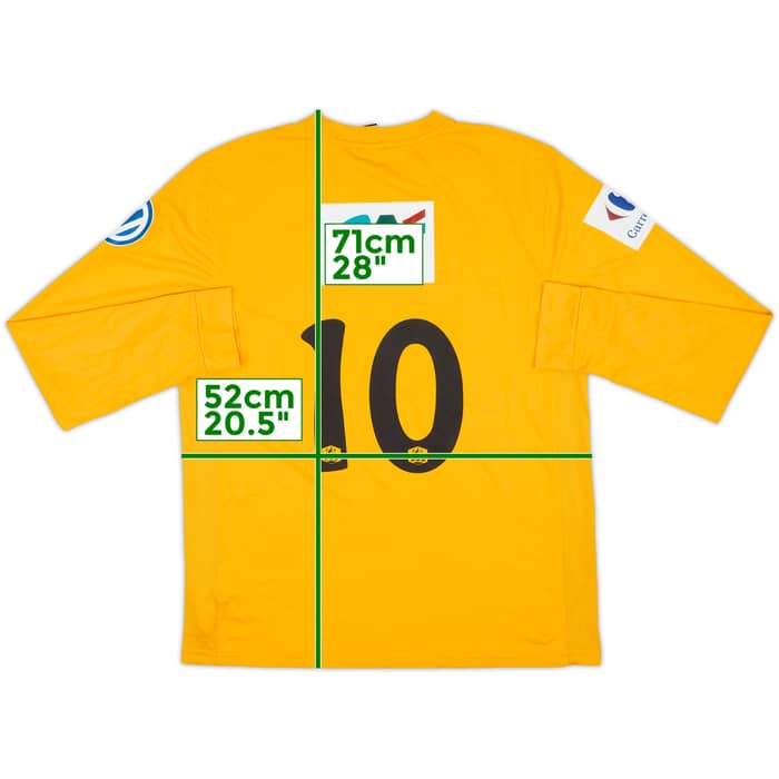 2015-16 Coupe de France L/S Shirt #10 - 8/10 - (L)