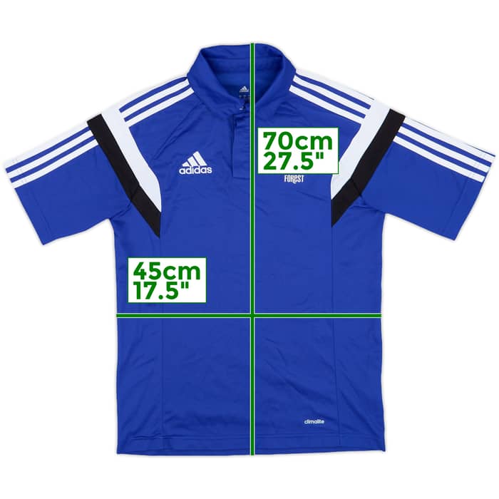 2014-15 Nottingham Forest adidas Polo Shirt - 10/10 - (S)