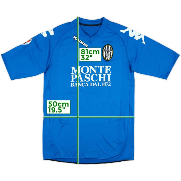 2009-10 Siena Match Issue GK Shirt Pegolo #31