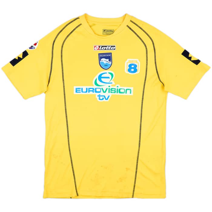 2005-06 Pescara Match Issue Third Shirt Zoppetti #3