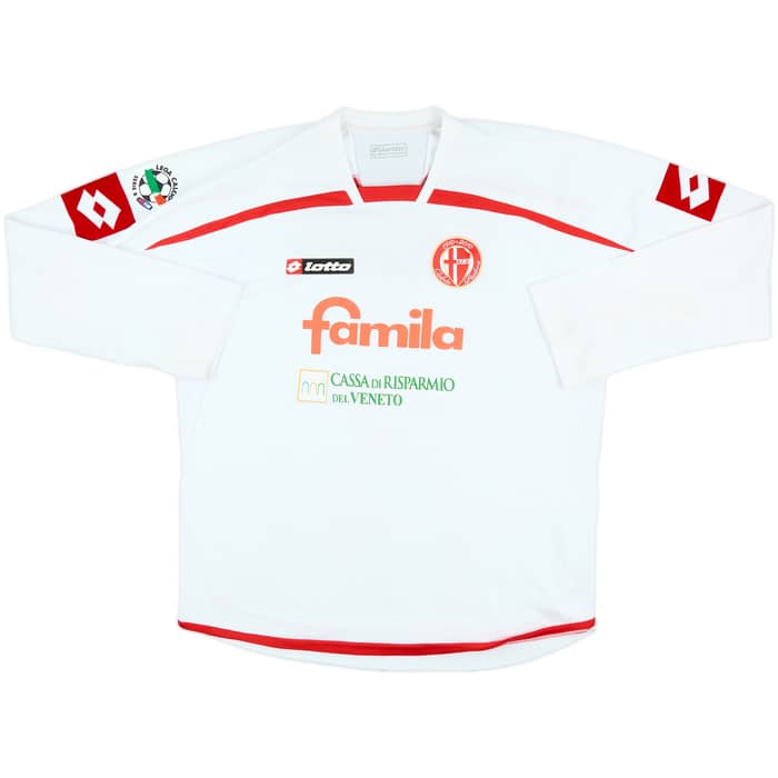 2009-10 Padova Match Issue Home L/S Shirt Bovo #8