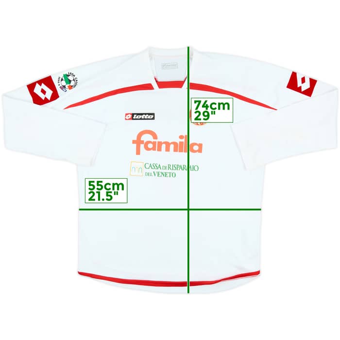 2009-10 Padova Match Issue Home L/S Shirt Bovo #8